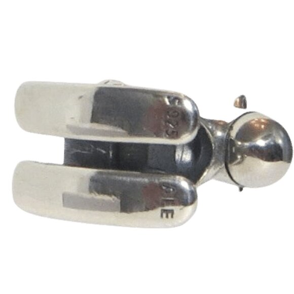 Pandora Authentic Bruno the Unicorn Rocking Horse SS .925 Charm 798437C00 - Picture 5 of 7